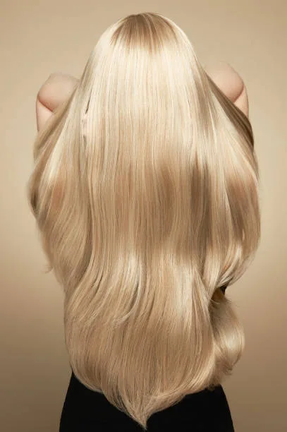 Long blonde finish
