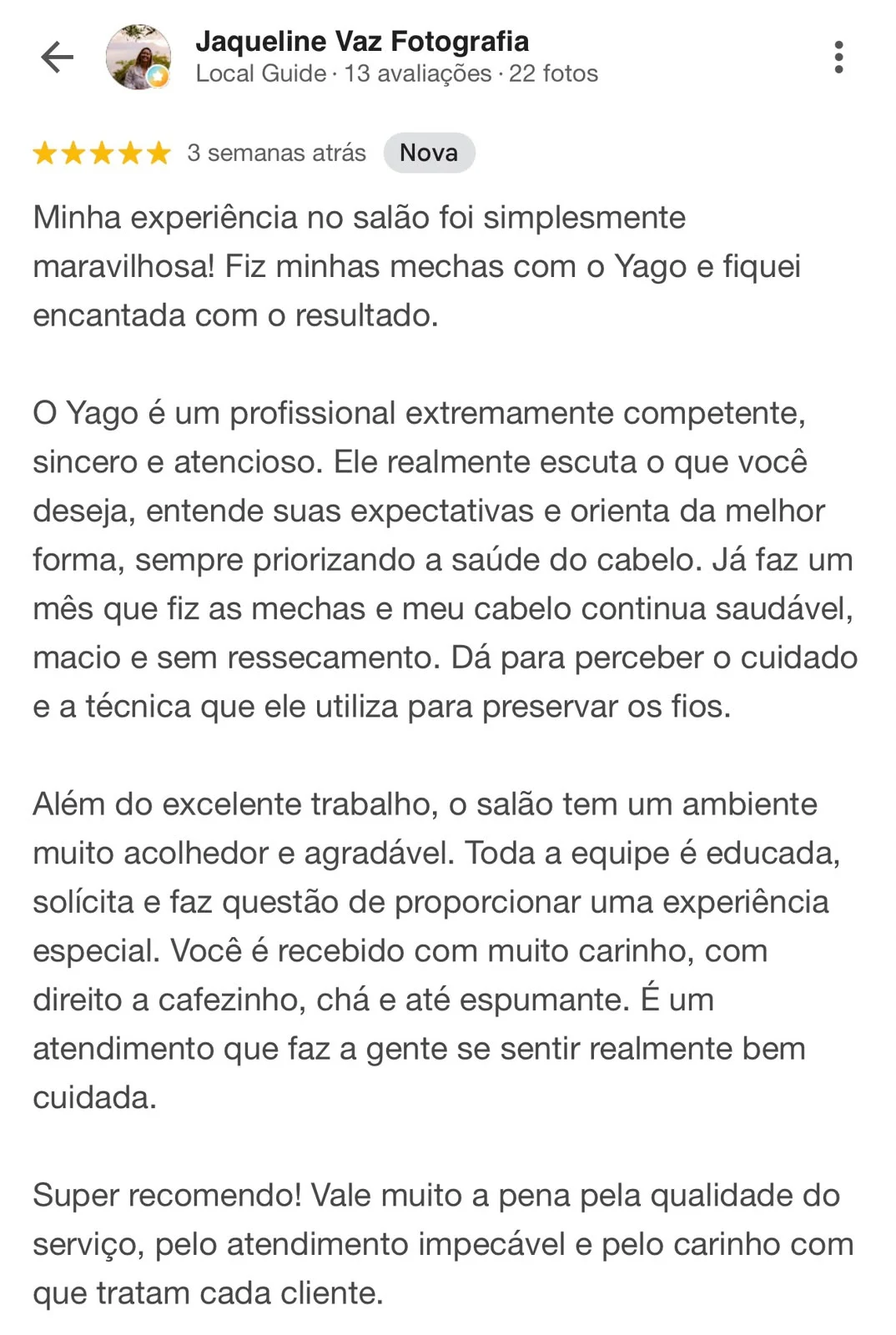 Google review 1